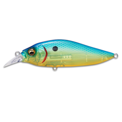 Воблер Megabass Flap Slap LBO цв. Seethrough Blue Back Chart