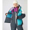 Костюм зимний женский Alaskan Vanda бел/голуб/сер р-р XL