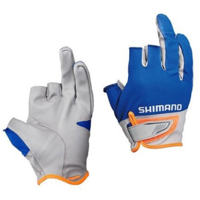 Перчатки Shimano 3D Advance Glove3 GL-021N Синий L