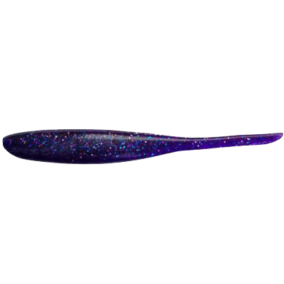 Силиконовая приманка Keitech Shad Impact 4" EA04 Violet