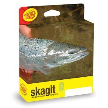 Шнур нахлыстовый Rio Skagit Spey Body (Use with tips) (A) 400gr цв. Yellow/Black Load Zone