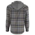 Рубашка Simms Coldweather Hoody, Gunmetal Neo Plaid, L