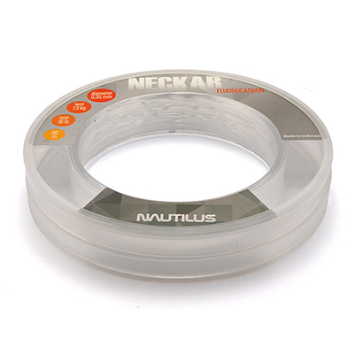 Леска Nautilus Neckar Fluorocarbon Clear 30м d-0.40мм 9.1кг