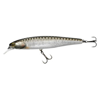 Воблер Jackall Smash Minnow 100SP цв. Hl Silver&Black