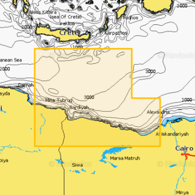 Карта Navionics Tobruch/Iskandariya 5G202S