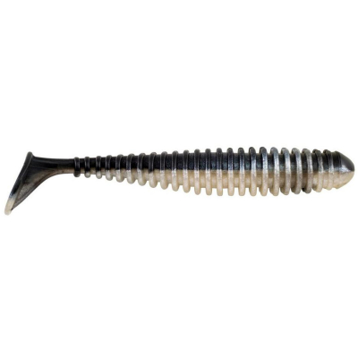 Приманка силиконовая Berkley Powerbait Power Swimmer 9,5см #Black Shad