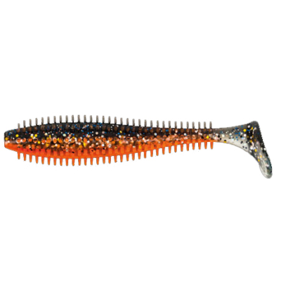Силиконовая приманка Fox Rage Spikey Shad 9cm - Glitterbug NSL506