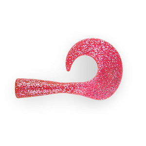 Хвост для джеркбейта Strike Pro Wolf Tail Jr. (розовый с блестками) 2шт. розовый с блестками