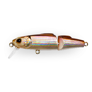 Воблер Тонущий cоставной  4 см 2.4 гр  Загл. 0,2м - 0,4м A53