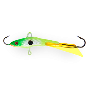 Балансир Strike Pro Challenger Ice 50  5см. 22.7гр. с желтым хвостом A133E