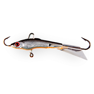 Балансир Strike Pro Challenger Ice 50 5см. 22.7гр. с прозрачным хвостом A70E