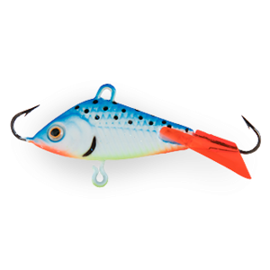 Балансир Strike Pro Shifty Shad Ice 30D  3,0см. 9,3гр. тройник обмазка с камнем A141