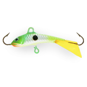 Балансир Strike Pro Dolphin Ice 40  4см. 18.6гр. тройник обмазка с камнем A133E