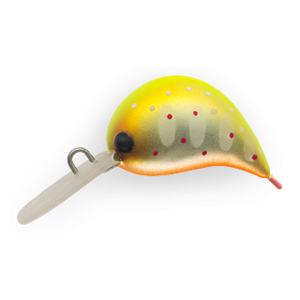 Воблер Strike Pro Nuts-S медленно тонущий 2,5 см 2,6 гр Загл. до 1,0м A190ES