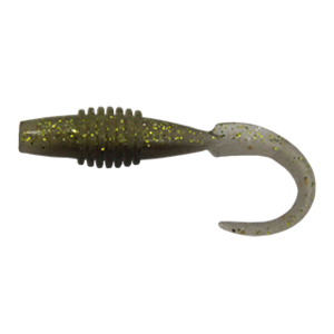 Твистер съедобная резина Strike Pro Finesse Grub 2" цв. gold gudgeon