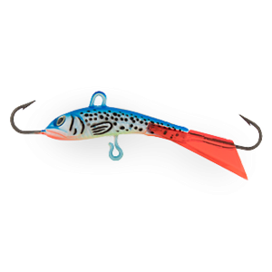 Балансир Strike Pro Dolphin Ice 40  4см. 18.6гр. тройник обмазка с камнем A141