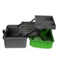 Ящик рыболова двухполочный Nisus Fishing 2-tray Box green (N-FB-2-G)