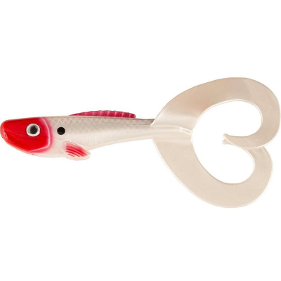 Силиконовая приманка Abu Garcia Beast Twin Tail 170mm двойная цв. Red Head