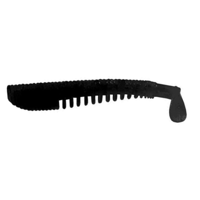 Мягкие приманки LureMax Yobbo 3''/7см, LSY3-006 Black (10 шт.)