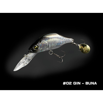 Воблер Little Jack Mabunaiper-S Blade 69mm цв. #02 gin buna