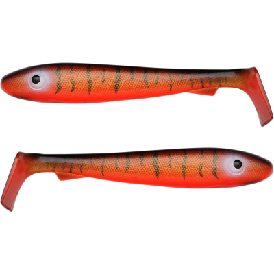 Силиконовая приманка Svartzonker Big McRubber 25cm 116гр 2шт - C4 Red Tiger