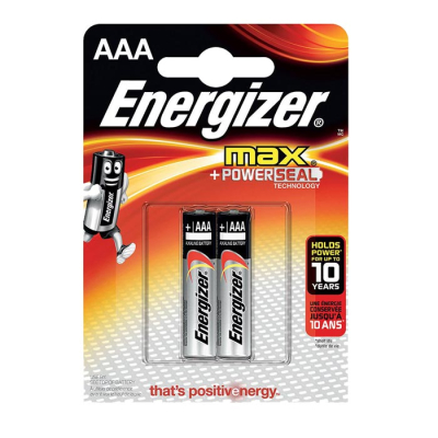 Батарейки Energizer MAX E92/AAA 1.5V (2шт)