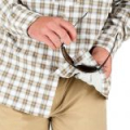 Рубашка Simms BugStopper LS Shirt, Plaid Cork Plaid, XL
