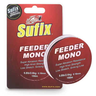 Леска Sufix Feeder mono Burgundy 150м 0.16мм