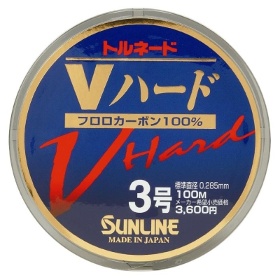 Леска флюорокарбоновая Sunline Tornado V Hard 50m #0.8