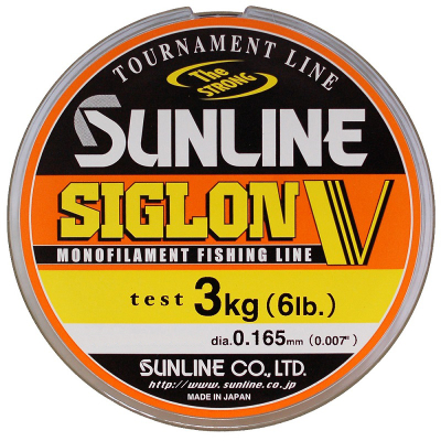 Леска монофильная Sunline Siglon V 100m HG(C) # 2.0 0.235mm.