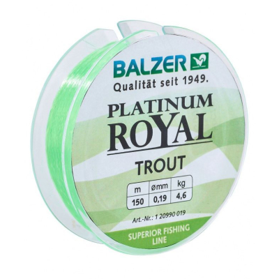 Леска тонущая Balzer Platinum Royal Trout Fluo 150 м 0,19 мм (12099 019)