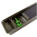 Поводочница карповая Carp Pro Rig Box для монтажа + 9 зеленых булавок (CPRBGN)
