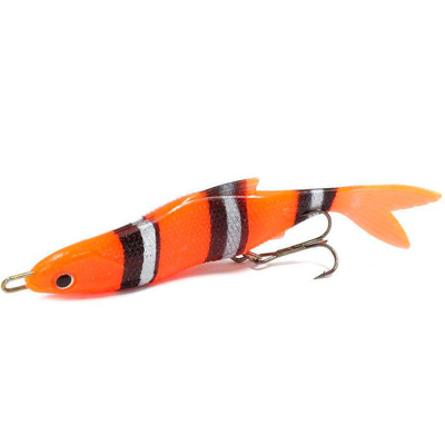 Блесна Wake Soft Spoon 10cm 16g цвет Clown Fish