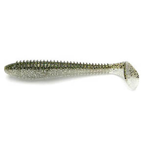 Силиконовая приманка Keitech Swing Impact FAT 3.3" - #416 Silver Flash Minnow