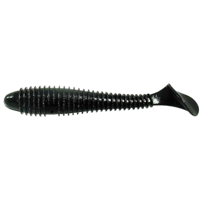 Силиконовая приманка Keitech Swing Impact Fat 3.8" 001 Black