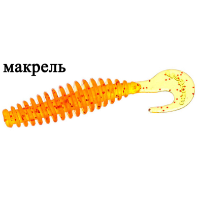 Мягкая приманка Flagman Crusher 3" цв. honey red flake 8pc macrell