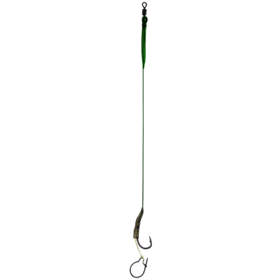 Поводок карповый Mikado Carp Fine Line Maggot Rig 23см, кр. №2, 25 lbs (уп.-2шт.) AMC-P04-2