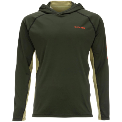 Термофутболка Simms SolarVent Hoody, Foliage/Sage, M