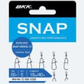 Вертлюг с застежкой BKK Duolock Snap Swivel-51 (D-SN-1032) #1 (5шт)