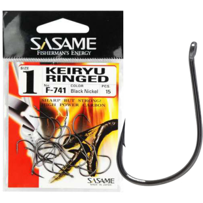 Крючок Sasame KEIRYU RINGED NS №6