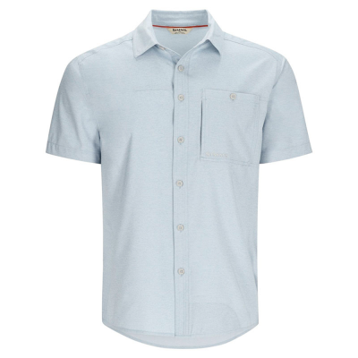 Рубашка Simms Challenger SS Shirt, Steel Blue, L