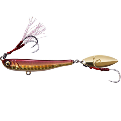 Тейл-спиннер Megabass Makippa 3гр. цв. Akakin