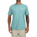 Футболка Simms Walleye Outline T-Shirt, Oil Blue Heather, S