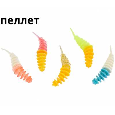 Силиконовая приманка Balzer Trout Worm 7см Аромат Пеллет цв. M3 (16066 307)