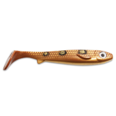 Силиконовая приманка KanalGratis Flatnose Shad 190мм 50гр цвет: Spotted Bullhead, (FLAT-SP-BU-31)