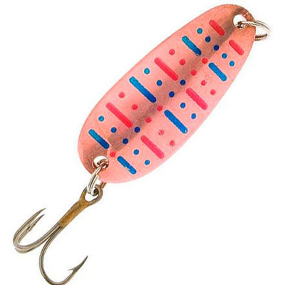 Блесна Delfin Åsenskjea 10g, №6 цвет Cu/Dotted