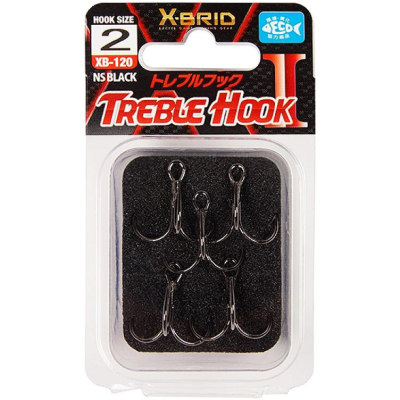 Тройник Morigen Treble Hook XB-120 #1/0