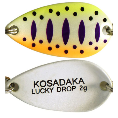 Блесна Kosadaka Trout Police Lucky Drop 2g, 23mm, цвет G13 TL-LD-G13