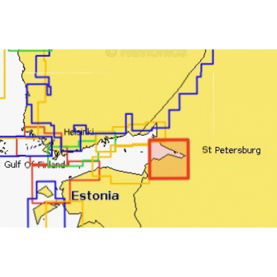 Карта Navionics Vyborg - Kalkstrand 5G587S2 (Выборг - Kalkstrand)