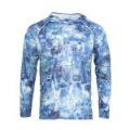 Футболка FHM "Mark Hoodie" Принт голубой XL